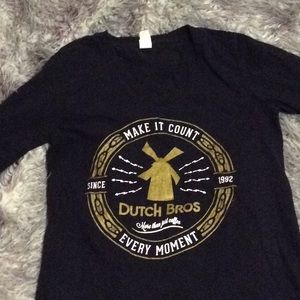 To Dutch Bros longsleeve shirts